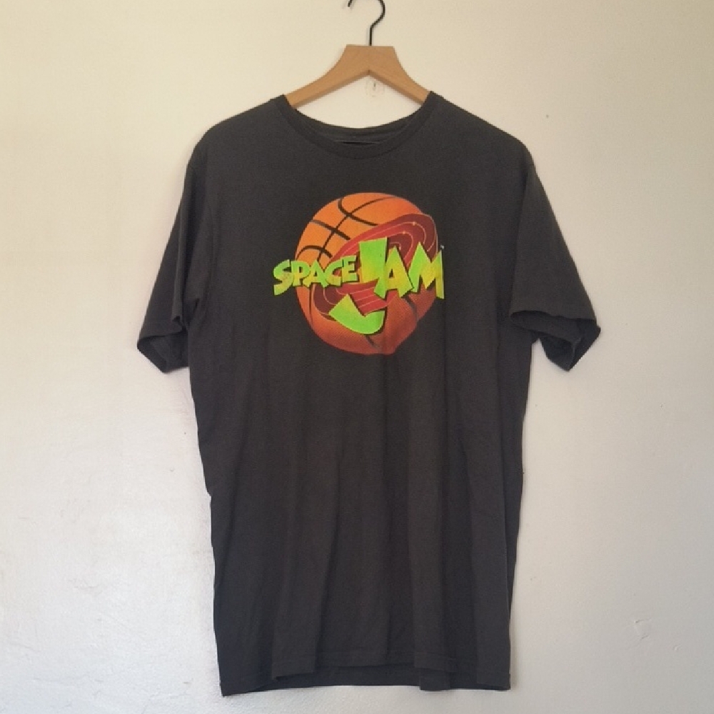 Space Jam Graphic T-shirt Black Sz XL Men